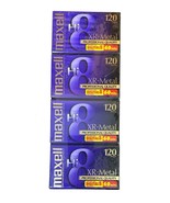 Maxell XR-Metal 120 Hi8 Professional Quality Blank Camcorder Tapes 4 NEW... - $54.92 CAD