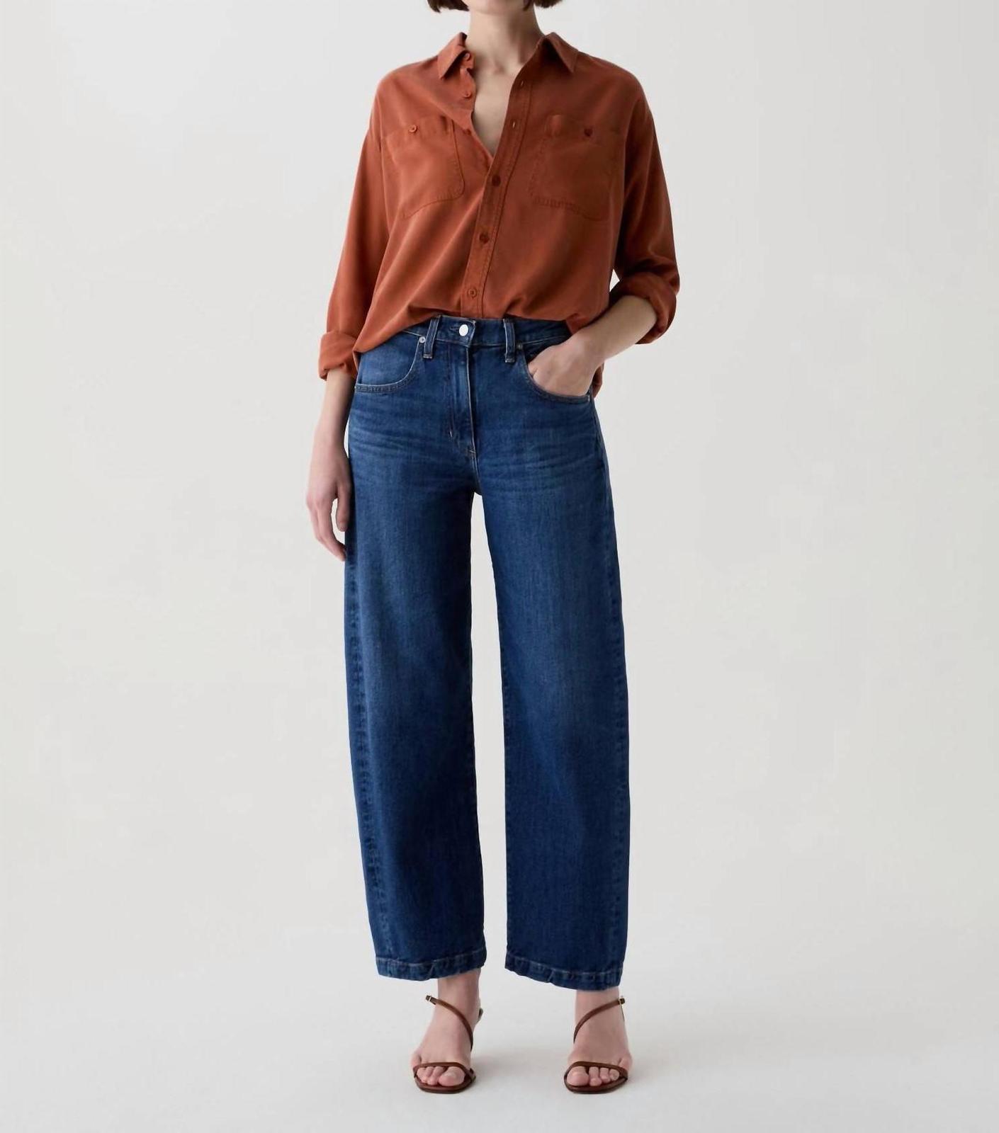 Ag Jeans Hattie High Rise Barrel Size 27 - $161.37