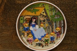 Vintage China Fairy Tale Plates Barbara Furstenhofer Snow White Hansel &amp; Gretel - £19.48 GBP