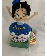 Betty Boop Sugar Loaf Plush June Cupcake Doll Betty&#39;s Birthday Bash W/TA... - $28.04