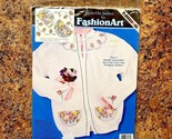 Dimensions Fashion Art Iron-On Jacket Transfer Flowers Ribbons 80172 - $18.95