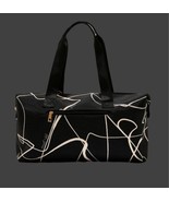 Mali &amp; Lili Weekender Bag in Black Abstract NWT MSRP $128 - £50.59 GBP
