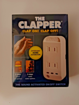 The Clapper Sound Activated On/Off Clap Switch Factory Sealed Brand New In Box - £13.40 GBP