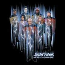 Star Trek: The Next Generation Series Crew Beaming Up T-Shirt 2X NEW UNWORN - £15.50 GBP