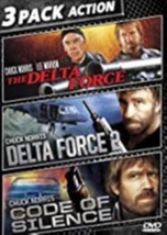 Delta Force / Delta Force 2 / Code Of Silence starring Chuck Norris Dvd - £10.14 GBP