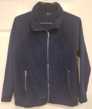 Womens Zelos Faux Fur Jacket - Full Zip Up - Womens L - Warm &amp; Fuzzy - Rn 31104 - £11.72 GBP