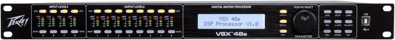 Peavey VSX 48e DSP-based Loudspeaker Management System - $649.99