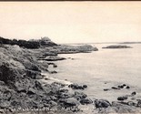 Rocks At Marblehead Neck Marblehead MA UNP Rotograph UDB Postcard L6 - $5.31