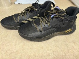 Adidas Men Harden Stepback 3 Basketball Shoe  GY8631 Black/Gold - £48.93 GBP+