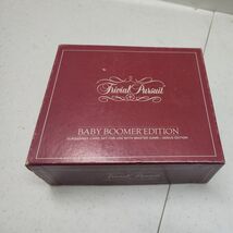 Trivial Pursuit Baby Boomer Edition Subsidiary Card Set 1983 Open Box Co... - $12.86