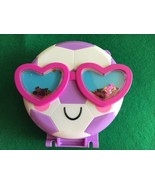 Polly Pocket Case Pocket World Outdoor Sports Purple Soccer Ball Toy Mattel - $373.64 MXN