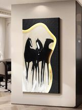 interoknack New Relief Horse LED Wall Art  Success Upon Arrival Entry... - $7,375.38 MXN