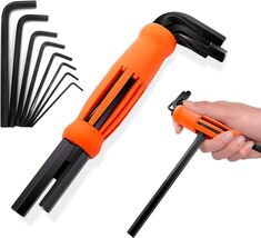 Ieusew Allen Wrenches Sets, 8-piece Metric Sizes 2mm 2.5mm 3mm 4mm 5mm 6... - $8.91