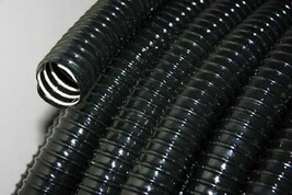 Standard Metric Ribbed Black Pond Hose 2 Inch (50mm) , 98 Foot (30m) Ant... - £263.12 GBP