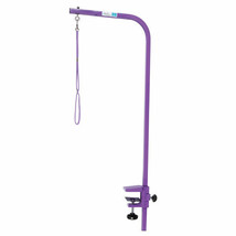 High Quality Professional Adjustable Clamp Overhead Purple Dog Grooming Arm 36&quot; - £39.63 GBP