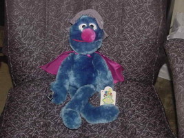 18&quot; Super Grover Muppet Plush Toy With Tags By Applause Jim Henson - £47.36 GBP