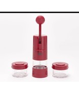Kuhn Rikon Ratchet  Spice Grinder with 2 Spice Shakers Brick Red - $471.67 MXN