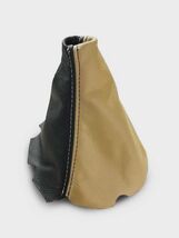 For Chevy Corvette C5 97-04 New Genuine Leather Shift Boot Cover In Blac... - $40.00
