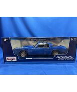 Maisto Special Edition 1:18 Scale 1978 Pontiac Firebird Trans Am-Blue Ne... - $37.50