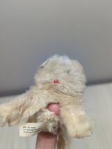 Barbie Pet Show Fashions Beige Furry Cat Finger Puppet 1986 Mattel - $9.40