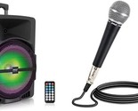 Pyle Wireless Portable PA Speaker System with Handheld Microphone and Ac... - £238.99 GBP