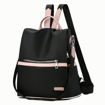 Casual Ox Backpack Women Black Waterproof Nylon School Bags for Teenage Girls Hi - £20.87 GBP