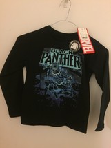 NEW Boys&#39; Marvel Black Panther Long Sleeve XS T-Shirt - $249.87 MXN
