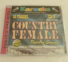 Country Female Party Songs *16 Tracks - Lyric Booklet Included* (SEALED) - £6.98 GBP