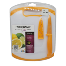 Farberware Classic Color Series 3-Piece Paring Knife Sheath Cutting Board Set - £6.84 GBP