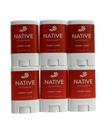 6X Native Limited Candy Cane Deodorant Mini Travel Size .35 Oz. Each - £15.76 GBP