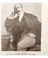 1904 Harry Powers Manslaughter Chicago Iroquois Theater Fire Disaster DWNN5 - €26,04 EUR