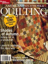 American Patchwork &amp; Quilting Oct. 2003 Issue 64 Vol. 11 No. 5 Issue 64 - £10.12 GBP