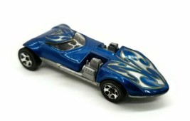 Hot Wheels Twin Mill Re-Cast Version 2008 Blue Car Vehicle Toy Mattel Gray - $8.81