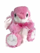 Dan Dee Collector&#39;s Choice Plush Bunny Rabbit 7&quot; Pink Easter Bunny NWOT - £10.16 GBP
