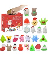 24pcs Christmas Squeeze Toys Relieve Stress Toys Xmas Advent Blind Box F... - £18.83 GBP