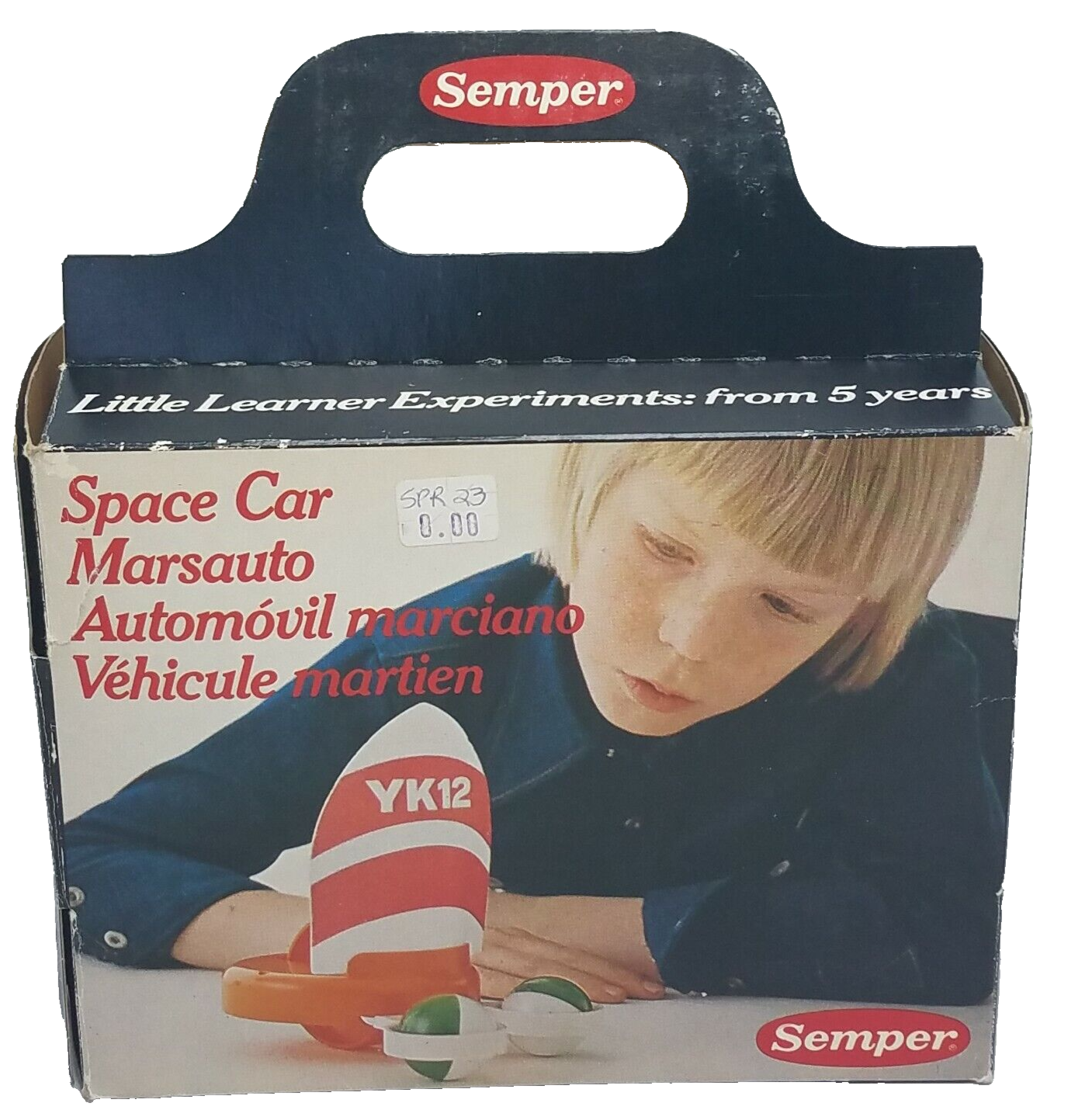 **RARE** Vintage Toy - Semper Brand SPACE CAR - Plastic - New in Box NOS - $28.66