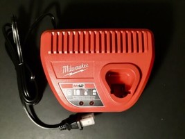 BRAND NEW -  Milwaukee M12 Lithium Ion 12 Volt Battery Charger 48-59-2401 - £10.97 GBP