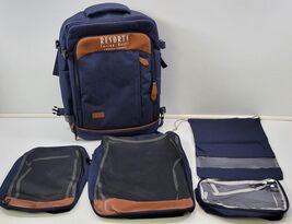 D) Resorts Casino Hotel Promotional Expandable Luggage Backpack Bag Set ... - $29.69