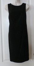 212 Collection Sleeveless Black Solid Sheath Dress  NWT Size 4 MSRP $54 ... - $369.58 MXN