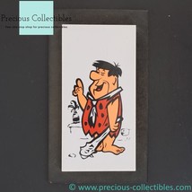 Extremely rare! Vintage Fred Flintstone ceramic plate. A Flintstones collectible - £117.71 GBP