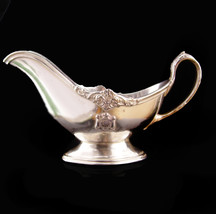 Vintage Fairmont hotel gravy boat - reed and Barton silver soldered - large eleg - £113.76 GBP