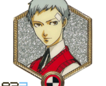 Persona 3 Portable Akihiko Sanada Gold Enamel Pin Figure Official Atlus ... - £8.11 GBP