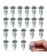 20 Pcs Heavy Duty Hollow Wall Anchors for Thin Walls, M6 x 1 Inch - €12,47 EUR