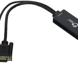 SIIG CE-VG0U11-S1 Portable VGA and USB Audio to Video Converter, Black - $49.59