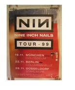 Nine Inch Nails Poster German Tour 1999 - $1,736.19 MXN
