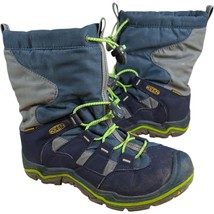 Keen Winterport Snow Boots Kids Size 5 Blue Green Winter 2 - $39.60