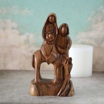 Holy Family Fleeing From the Holy Land to Egypt Sculpture. A Religious H... - £102.39 GBP