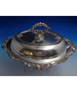 Grande Baroque by Wallace Silverplate Vegetable Bowl w/ Removable Handle... - $5,618.89 MXN
