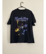 Prince And The Revolution Purple Rain T Shirt Adult XL Black - €11,09 EUR