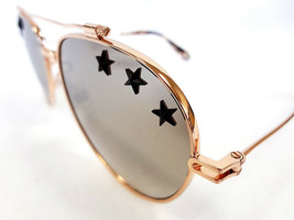 GIVENCHY Sunglasses GV7057/STARS DDBNQ Gold/Copper 145 Aviator MADE IN I... - $239.95